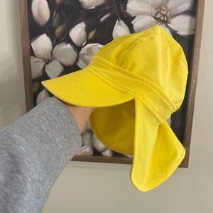 Yellow Kids Sun Hat M